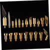 OSALADI 22PCS Copper Soldering Iron Tips Set for Pyrography Leather
