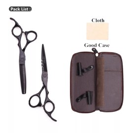 Aqiabi Kit Tijeras Peluquero / Estilista 6 / Microdentada Original