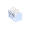 Think Up Designs Eggstra Space Egg Organizer for Refrigerator, Adjustable