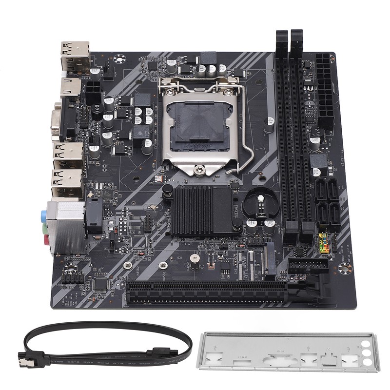 Computer Motherboard 100M Network Card 1155 Pin Dual Channel DDR3