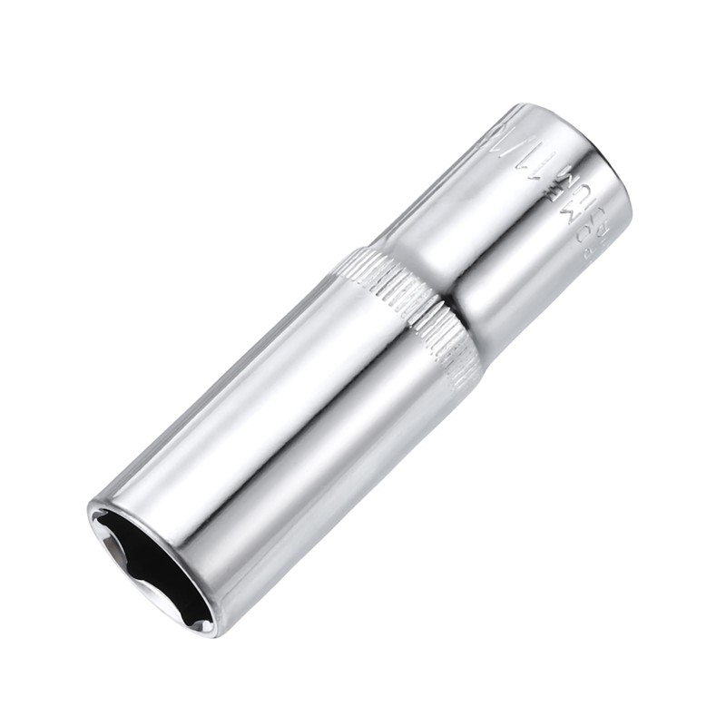 HARFINGTON 6-Point Socket 1/2" Drive by 11/16" SAE 3.07" Length