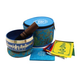 Seven Chakra Tibetan singing bowls set, choose your favorite chakra bowl, improve your chakra meditation practice (The Throat Chakra)