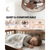 Yituplyee Flush Mount Ceiling Fans with Lights and Remote,Wood Caged