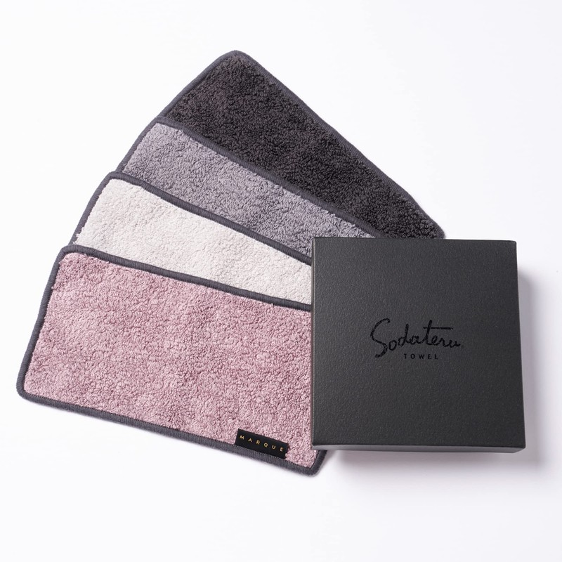 Growing Towel MARQUE Posh (Half Handkerchief Towel) (Griffaire (Dark Gray))