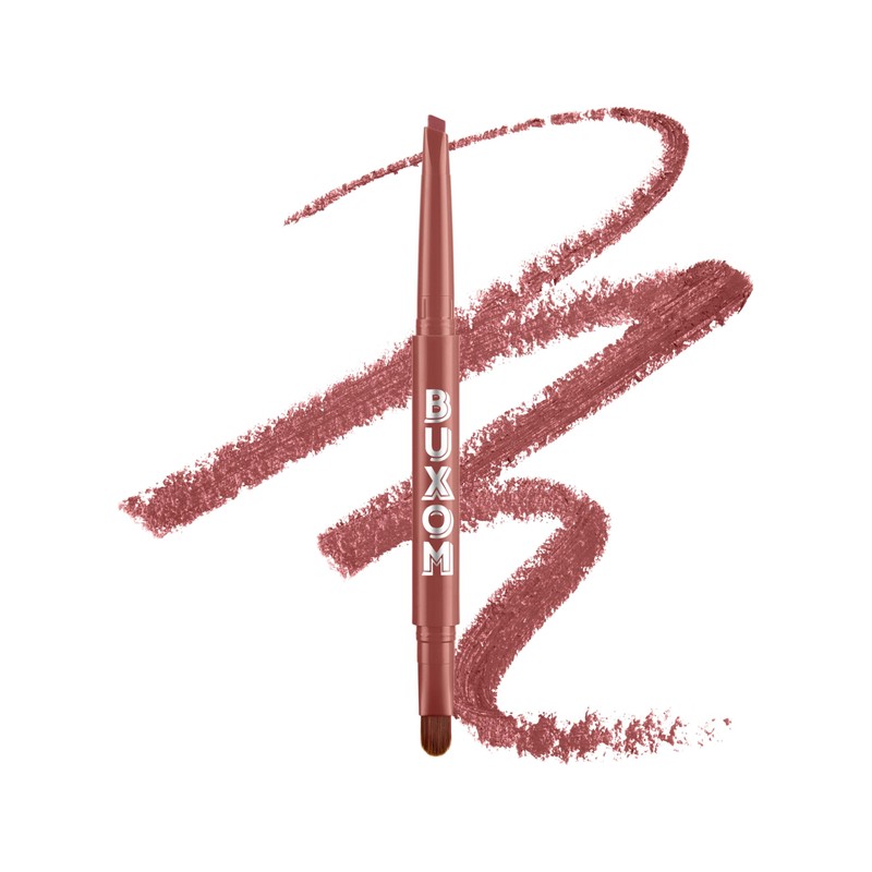 BUXOM Power Line Plumping Lip Liner, Hush Hush Henna