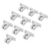 10 Pcs Linear Motion Rail Guide Support Aluminum Alloy High