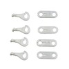 4 Pairs Replacement Parts for Thomas Train Trackmaster Toys Couplers Hooks Eyes