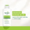 Simple Crema Facial Hidratante 12 h, Uso Día y Noche,