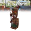 Solar Garden Outdoor Light Torch Figurine Warm Light Landscape Ground