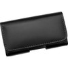 AQ Mobile Belt Case for Poco M4 Pro, Black Leather