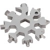 18-in-1 Snowflake Multi tool, STRQUA Stainless Steel Snow Multitools Bottle
