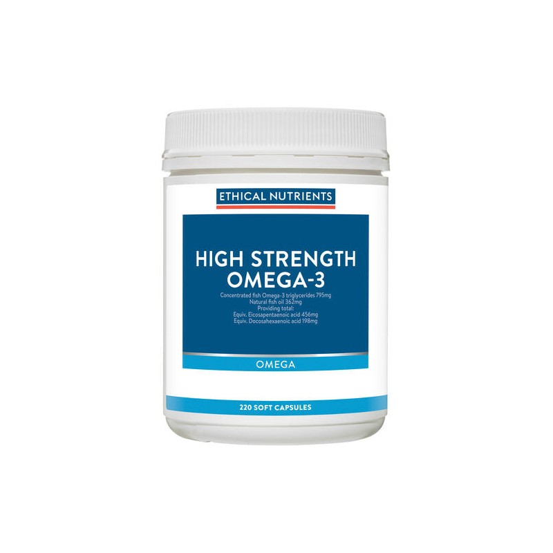 Ethical Nutrients High Strength Omega-3 220 Capsules