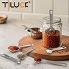 TILUCK Stainless Steel Measuring Spoons Set,Kitchen Gadgets for Cooking &