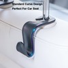 VTECHOLOGY Car Seat Headrest Hook 4 Pack Vehicle Backpack Hooks