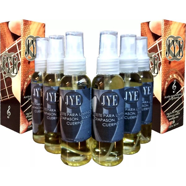 JYE 6 Aceites Jye Limpiador De Guitarra Diapasón Cuerpo