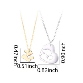 Mom Mothers Day Gifts for Women Mothers Matching Heart Necklaces for Mother from Son Daughter I Love You Gifts for Mommy Mama Thinking of You Gift for Mother in Law Birthday Gifts