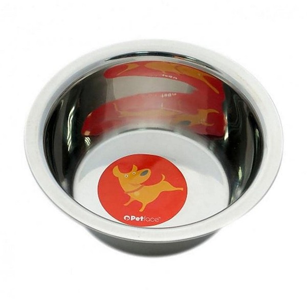 Petface Small Non Slip Stainless Steel Bowl
