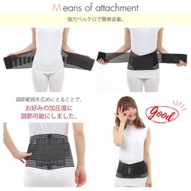 FINALIST Lower Back Pain Belt, Lower Back Pain, Corset, All Mesh, Hard Fit Belt (M)