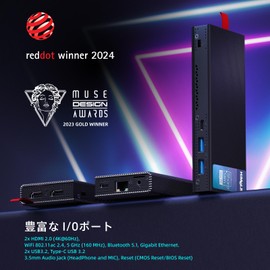 HiMeLE PCG02 Pro Stick PC Fanless Mini PC Alder Lake N100 (Max 3.4GHz) Windows 11 Pro Micro PC 8GB 128GB Mini Computer Small Desktop 2.4G/5G WiFi, Bluetooth, Dual HDMI 4K Display, VESA for Office