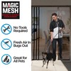 Magic Mesh Double Door- Hands Free Magnetic Screen Door, Fits