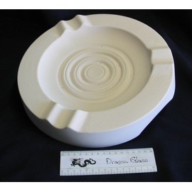 Dragon Slumping Mold ASHR Ashtray Round
