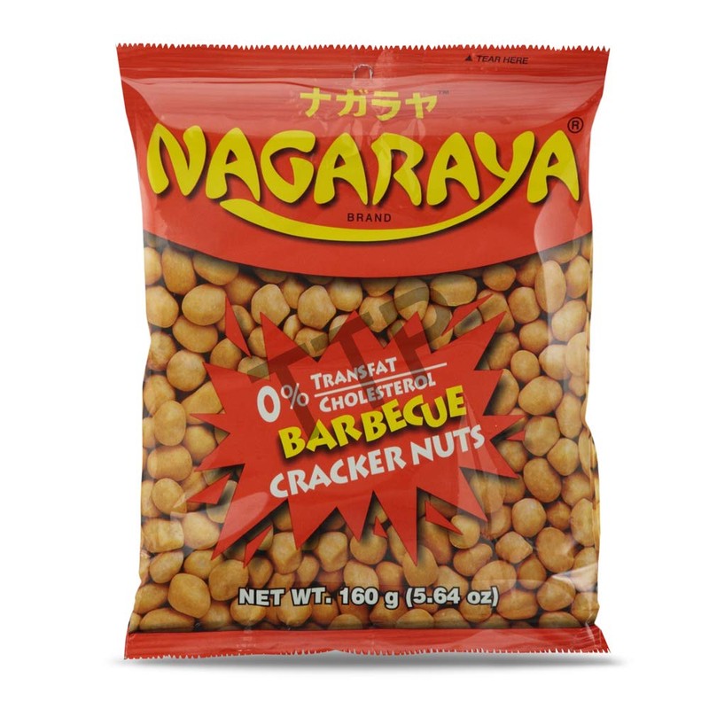 Nagaraya Cracker Nuts Barbecue Pack of 5 (160 G Per