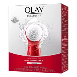 Olay Cepillo Limpiador Facial De Olay Regenerist, Exfoliante Facial Con 2 Cabezales