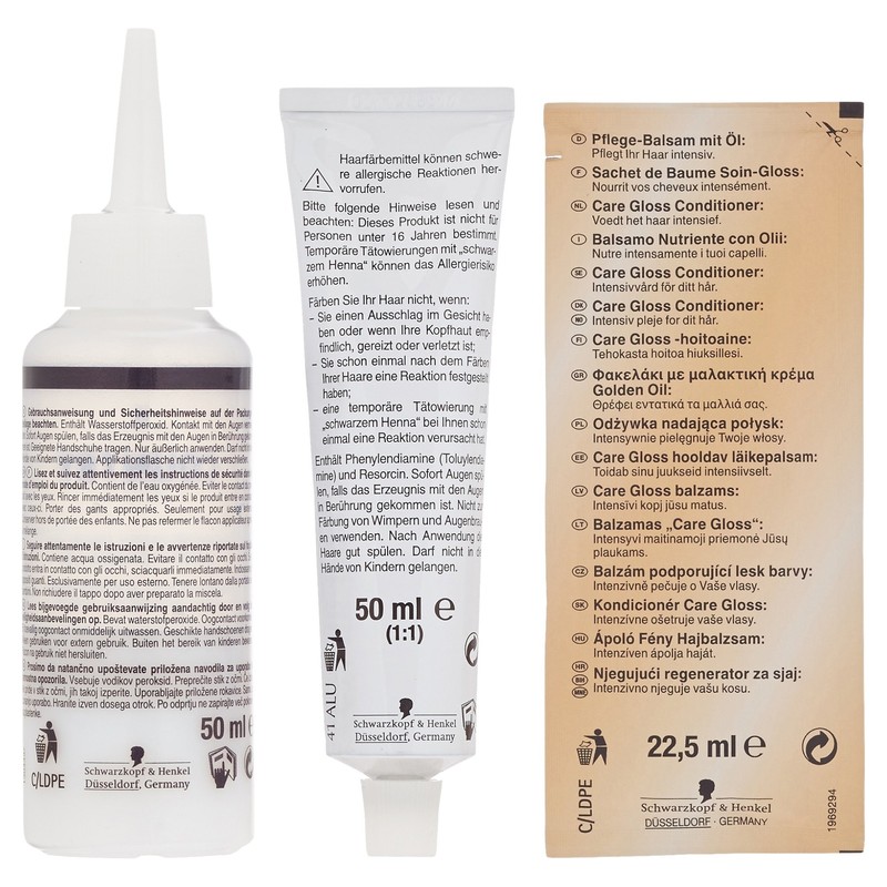 Schwarzkopf Country Colors Intensive Tint, 80 Arabia Black Brown, 1