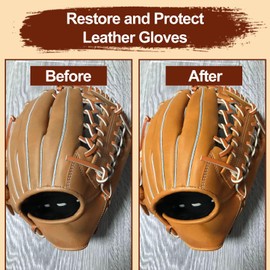 DINGSEN Professional Baseball Glove Conditioner - 300ml Baseball Glove Oil & Towel - Prolong Lifespan - Glove Oil to Break in Gloves Prevent Cracking/Odor