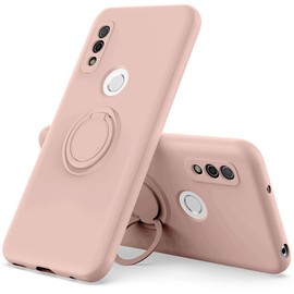 arrows We F-51B FCG01 Soft Case Pink with Ring TPU Protective Case Cover (arrows We F-51B FCG01, Pink)