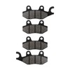 ZICOO Front & Rear Brake Pads for Kawasaki Teryx 4