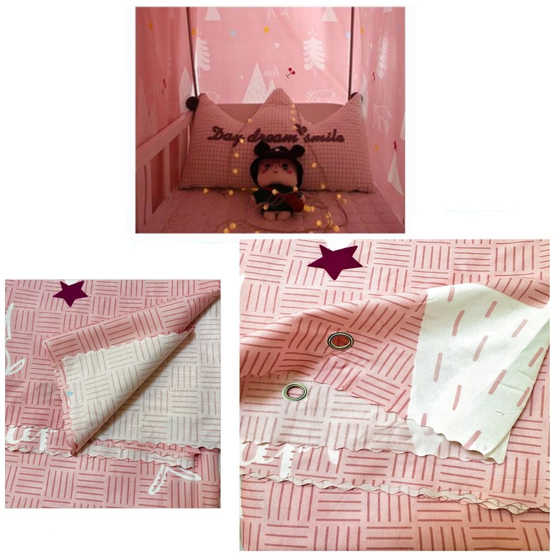Qubanda Dorm Home Bunk Nets Bed Curtains Cloth Bed Canopy