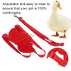 Duck Harness, Adjustable Chicken Walking Harness Breathable Pet Vest for