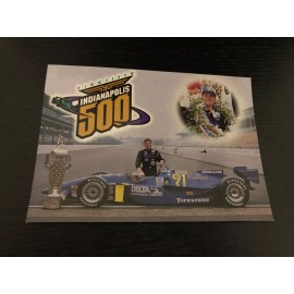 Vintage 4X6 Postcard Indianapolis 500 1996 Buddy Lazier Winner #209