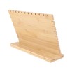 Bamboo Necklace Display Stand Multipurpose Safe Sturdy Exquisite Jewelry Display