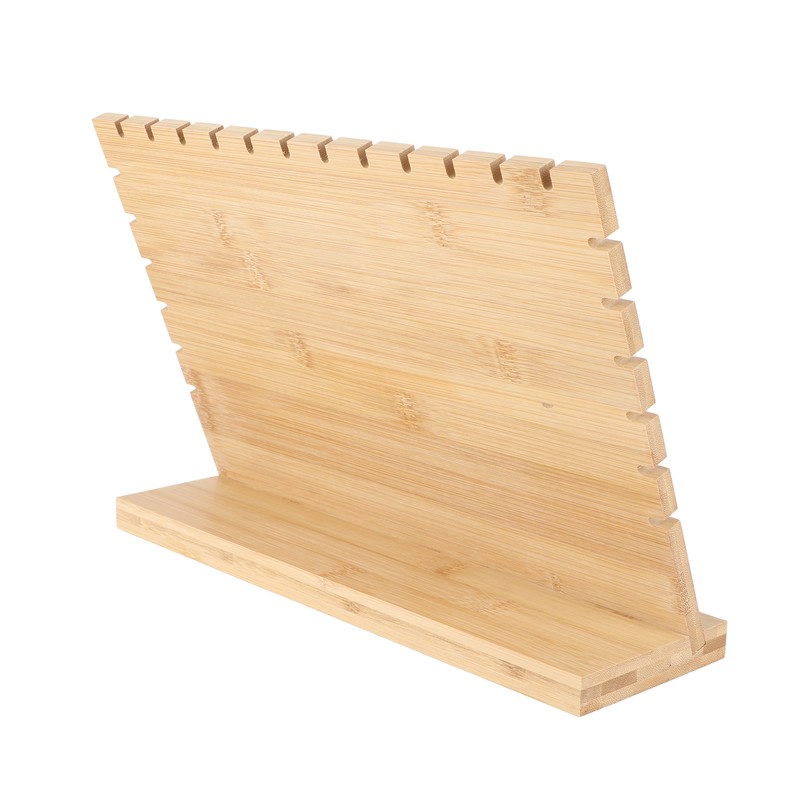 Bamboo Necklace Display Stand Multipurpose Safe Sturdy Exquisite Jewelry Display