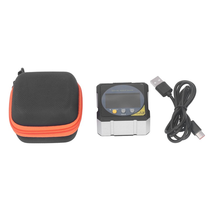 Black LCD Angle Finder Backlit IP54 Waterproof Digital LCD Screen