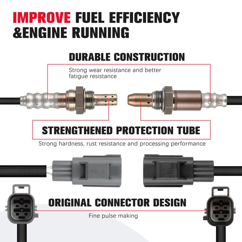 QIJIAUTO O2 Oxygen Sensor Compatible for Land for Rover Range