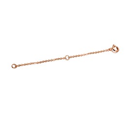 14K Solid Gold Chain Necklace Extender 2 Inch, Delicate Durable Adjustable Gold Chain Extender for Gold Necklace Bracelet