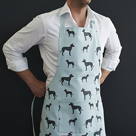 Sweet William Lurcher apron