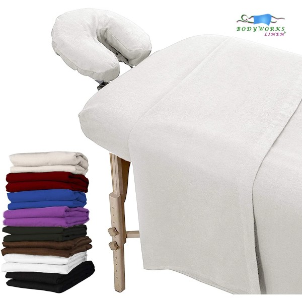 Body Works Linen Best SPA Massage Table 100% Double Brushed