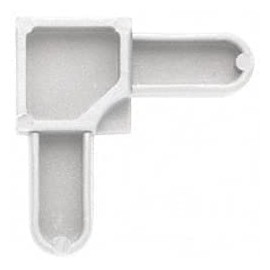White Mobile Home Screen Frame Corners 20/PK