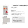 CZKE 1P+N 230V MCB Residual Current Circuit Breaker with Over