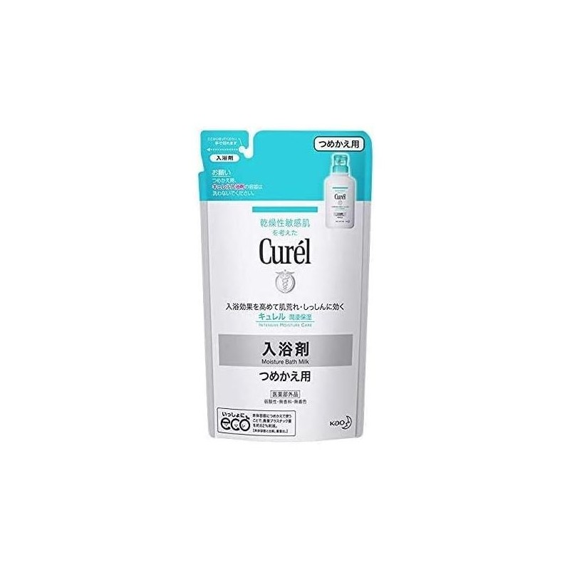  Curel Bath Solution, Refill, 12.2 fl oz (360 ml),