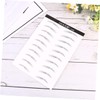 NOLITOY Sets Artificial Eyebrows Sticker Eyebrow Makeup Tool for Women