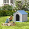 Fancyango Large Dog House Outdoor Indoor for Medium Large Dogs,