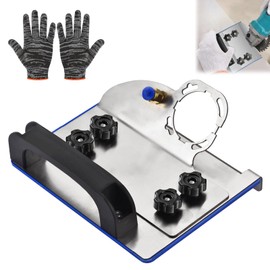 Angle Grinder Stand for Tile 45° Chamfer Cutting, Bracket for Angle Grinder, Adjustable Angle Tile Grinding Fixed Holder, Tile Chamfering Tool, Angle Grinder Attachments for 100-Type Angle Grinder