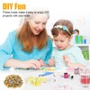 200Pcs Multicolour Split Pins, 8mm x 19mm Paper Fasteners, Plated
