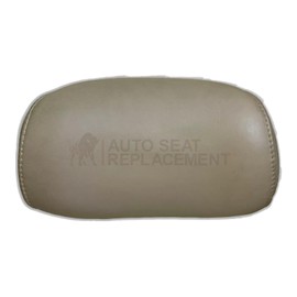 Auto Seat Replacement, Compatible with 2001 2002 2003 2004 Toyota Sequoia Limited, SR5, 2WD, 4WD, AWD Real Leather Headrest Covers in Oak Tan (Headrest Cover (Fits Both Sides))