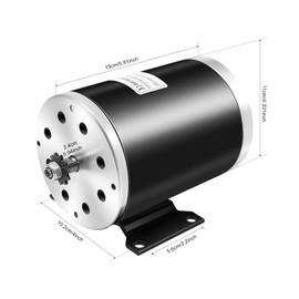 Gear Reduction Electric Motor 24V 350W 300RPM Electric Vehicle Geared Motor with Gear 9 Teeth Sprocket for Bicycle Bike Scooter
